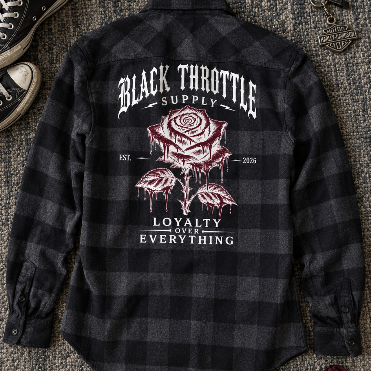 Loyalty Over All Flannel