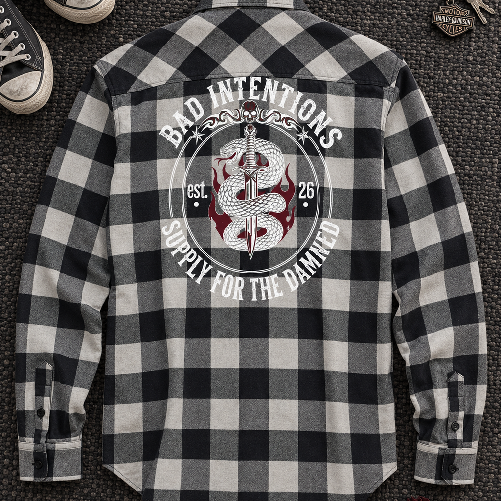Bad Intentions Flannel